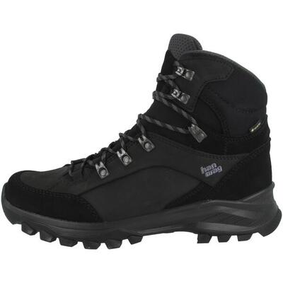 Banks gtx heren waterdichte mid wandelschoenen black/asphalt