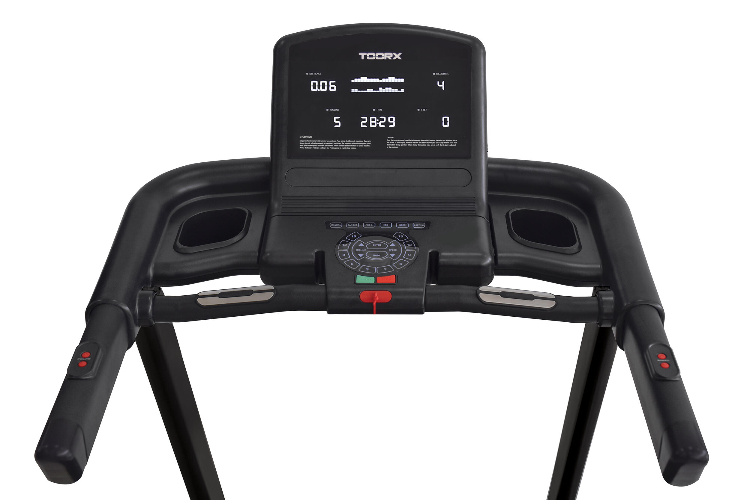 Tapis Roulant EXPERIENCE PLUS AC App Ready 3.0, velocità 22km/h, fascia cardio 3/7