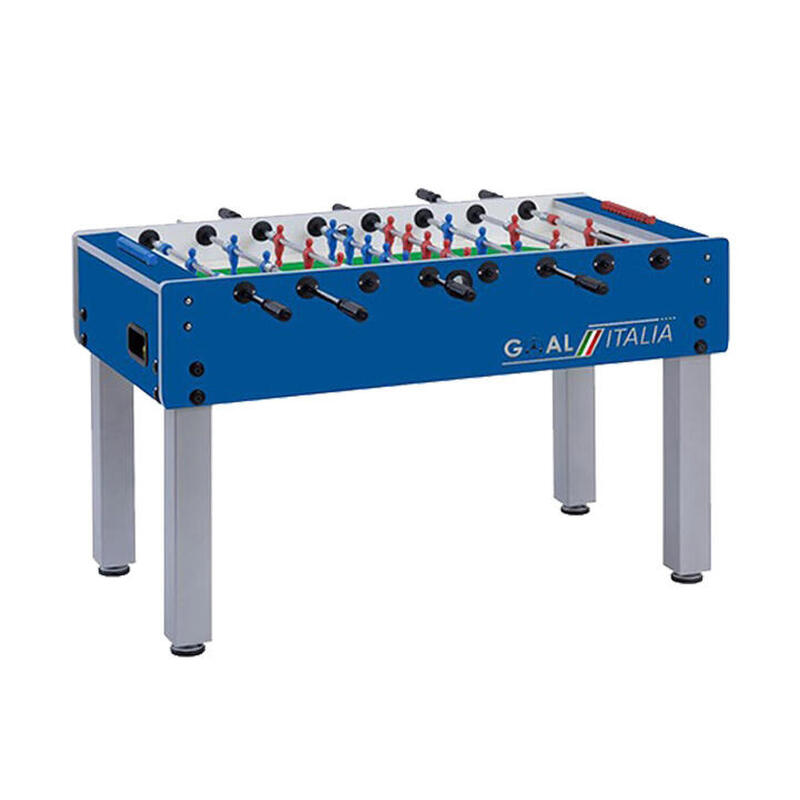 G500 GOAL ITALIA Calciobalilla Garlando, piano gioco vetro