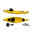 Canoa Privat Fishing Big Mama Kayak 295 Cm, 3 portacanne, 2 gavoni, pagaia, segg