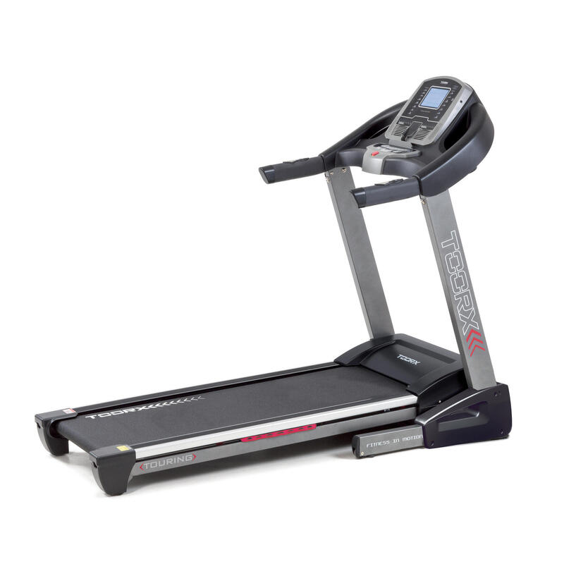 Tapis Roulant TOURING 3.0 AppReady3.0, velocità 22km/h, con fascia cardio TOORX