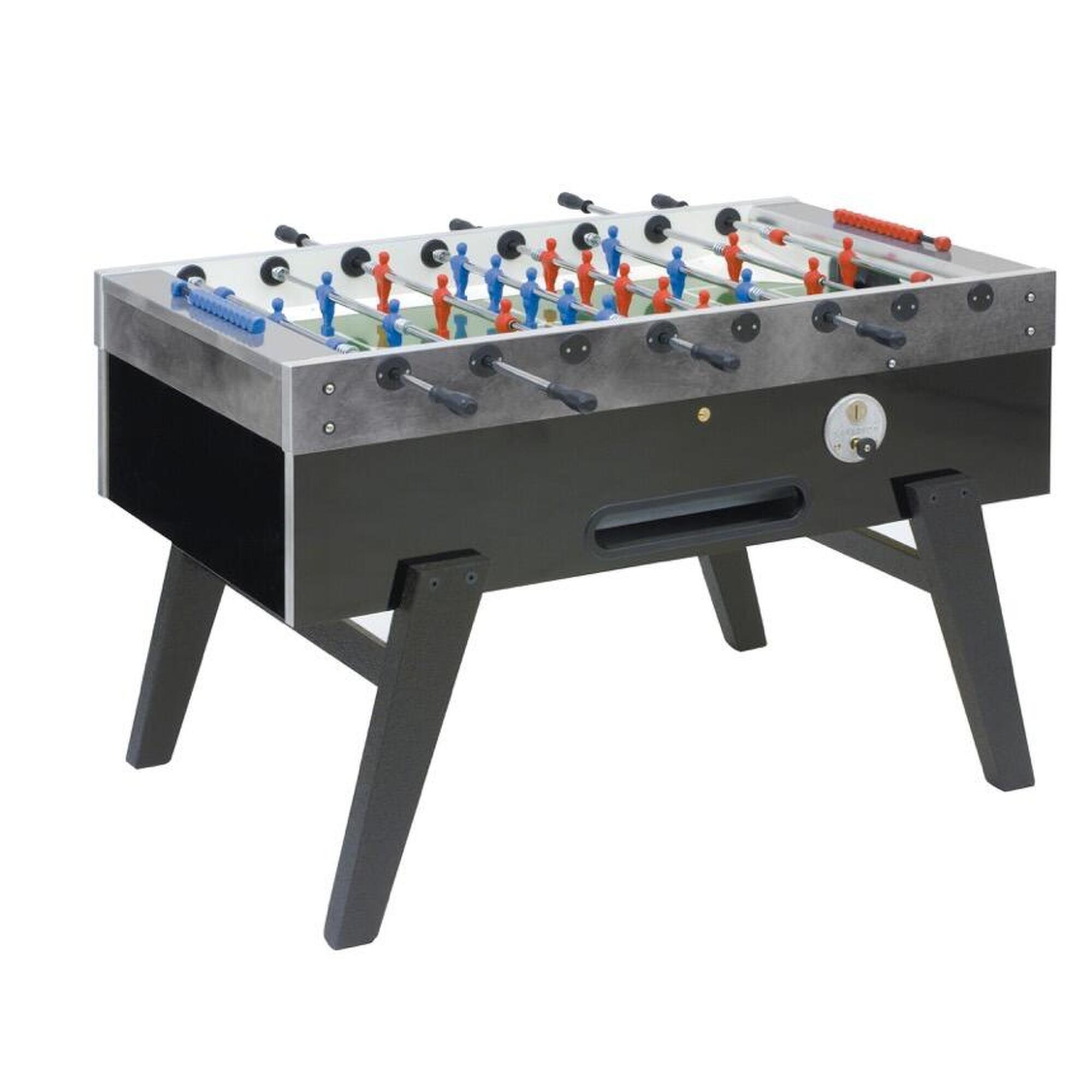 GARLANDO Voetbaltafel Garlando | Maracana Zwart | Muntinworp