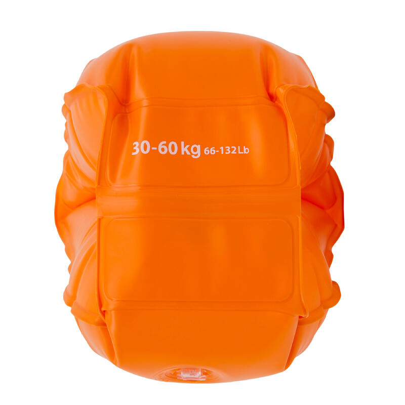 Refurbished - Schwimmflügel 30–60 kg Kinder orange  - SEHR GUT