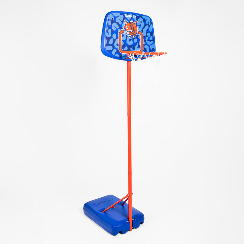 Canasta de basquetbol con pie regulable 0.9 m a 1.2 m niño - K100