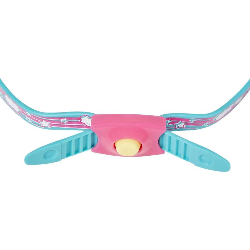 SPEEDO GIRL JUNIOR ILLUSION 3D PRINTED GOGGLES AZUL/ROSA