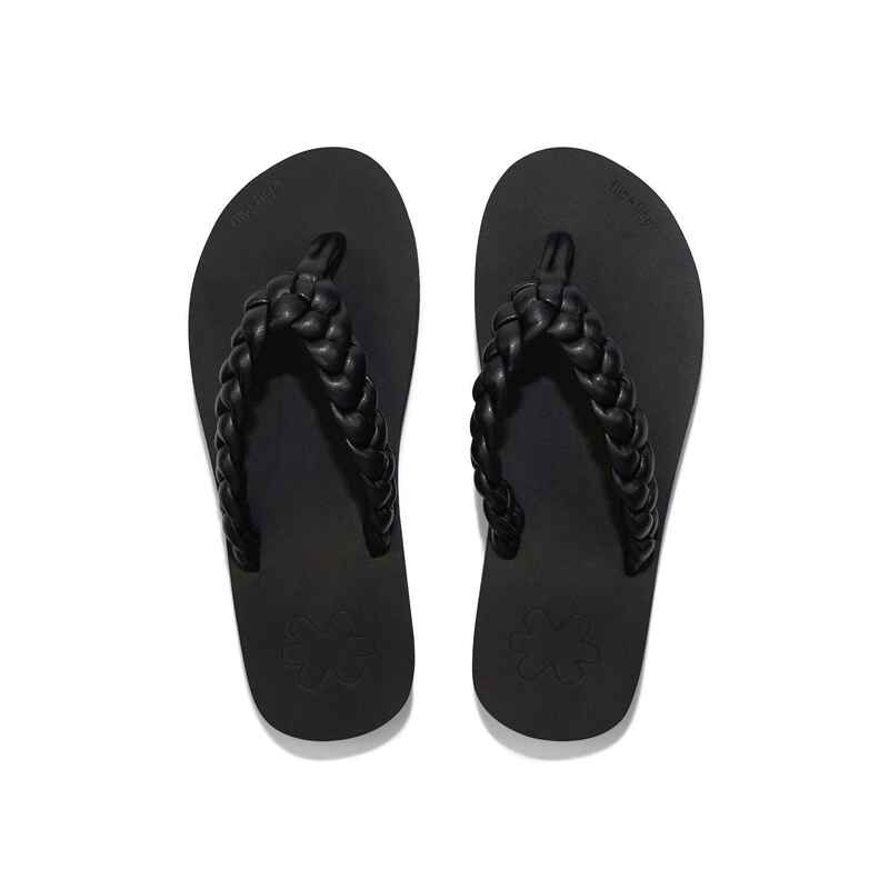 Damen Flip Flop Zehentrenner flip*weave Black