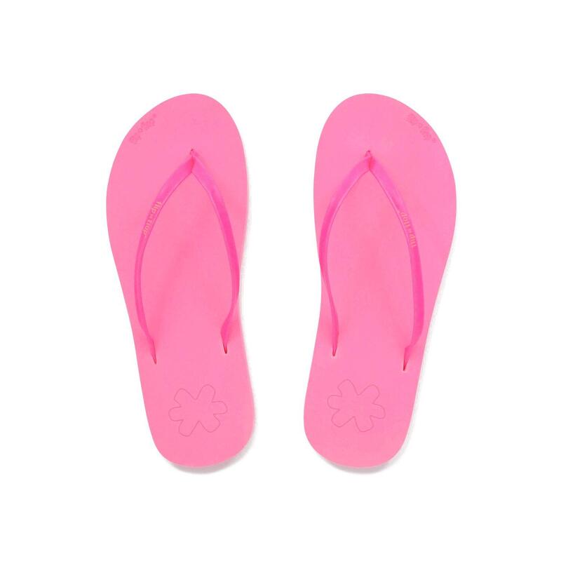 Damen Flip Flop Zehentrenner flip*noble Neon Pink