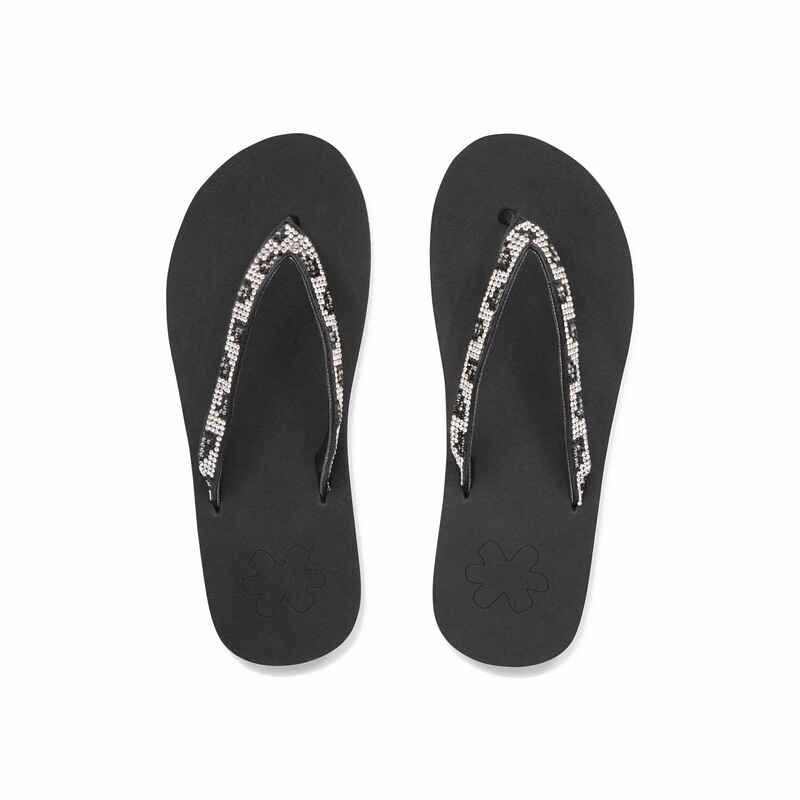 Damen Flip Flop Zehentrenner flip*leo 2 Black