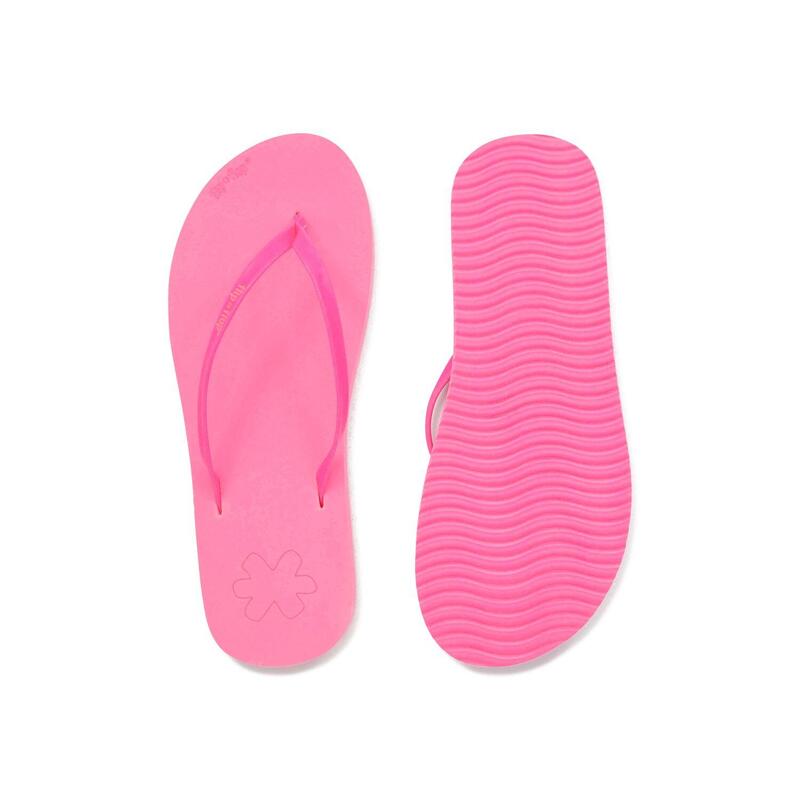 Damen Flip Flop Zehentrenner flip*noble Neon Pink