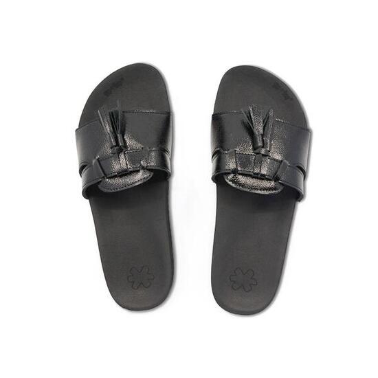 Damen Sandale pool*tassel Silver