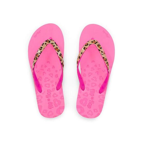 Damen Zehentrenner easy*leo Neon Pink