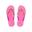 Damen Flip Flop Zehentrenner easy*leo Neon Pink