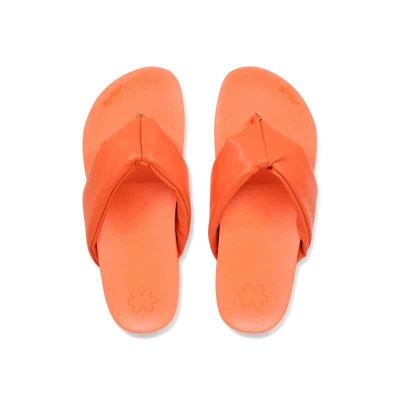 Damen Flip Flop Zehentrenner toe*fine Cantaloupe