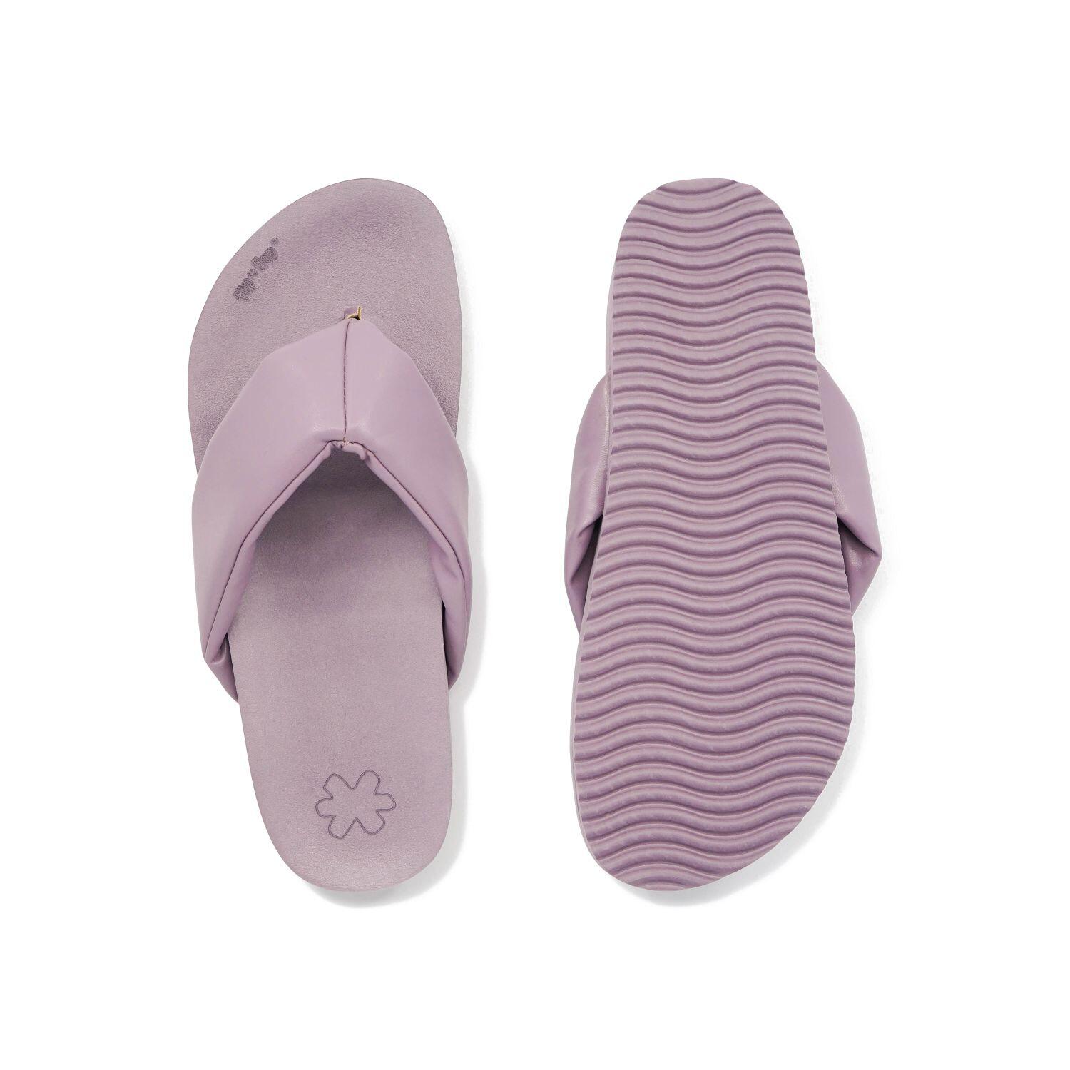 Femme tongs toe*fine Lavande Clair 3/4
