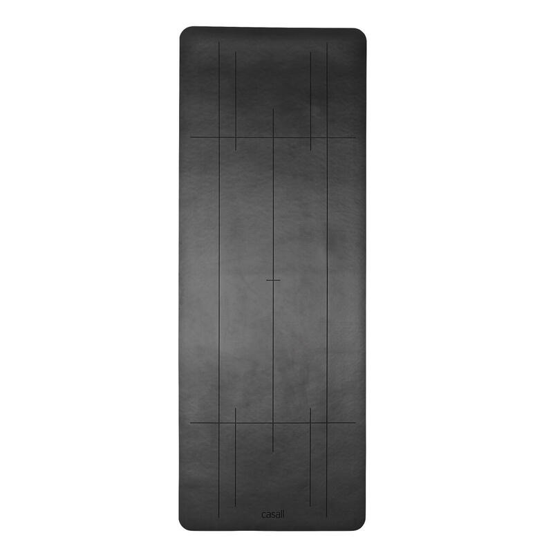 Mata do jogi CASALL Yoga mat Grip&Cushion III 5mm czarna