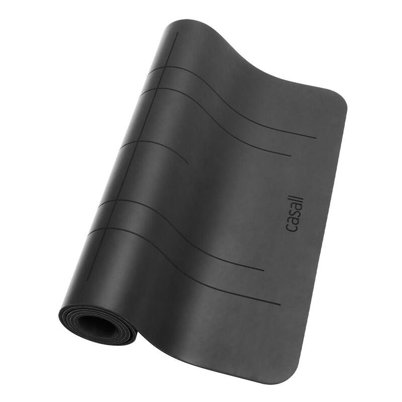 Mata do jogi CASALL Yoga mat Grip&Cushion III 5mm czarna