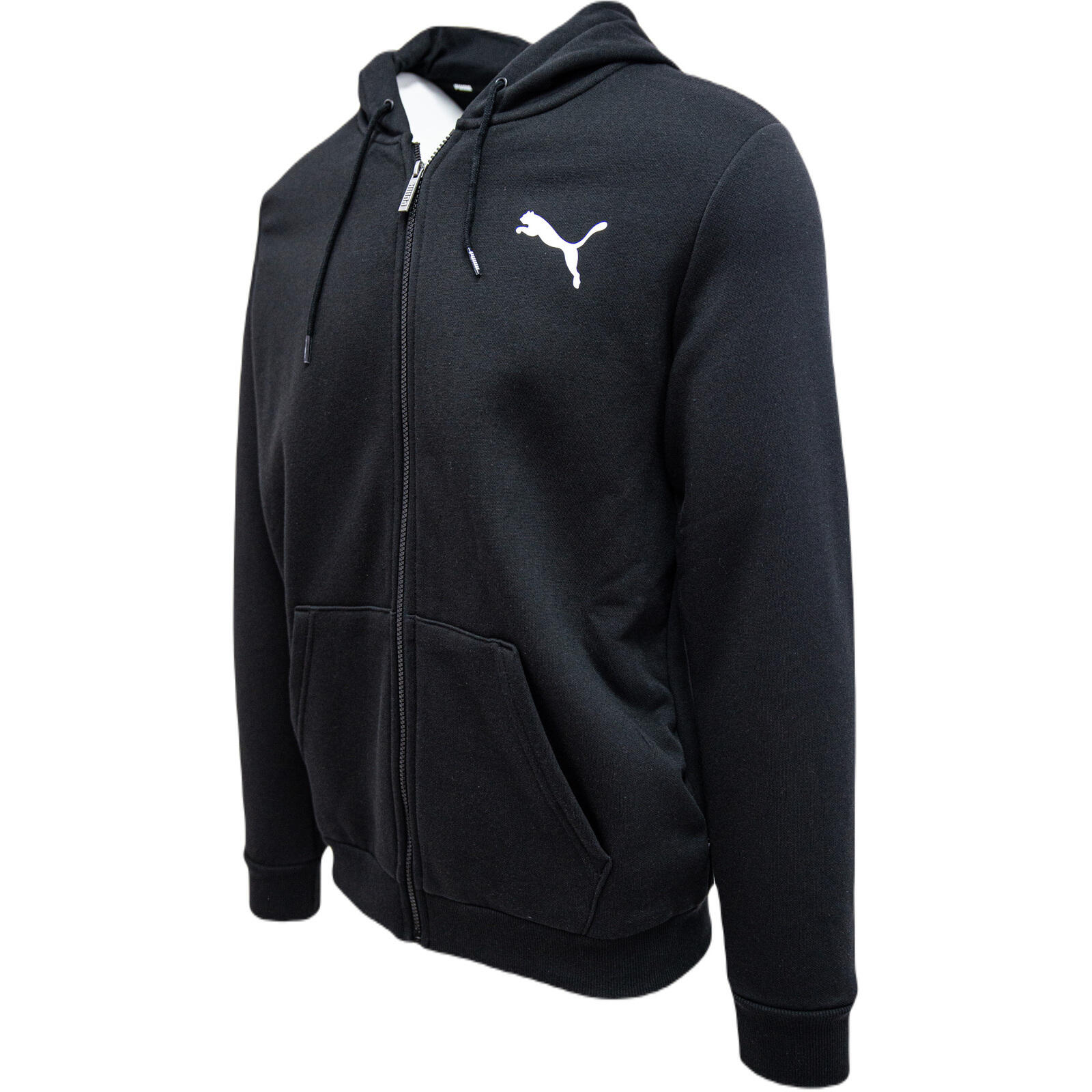 Felpa con cappuccio a zip intera Puma Essentail Logo 3/6