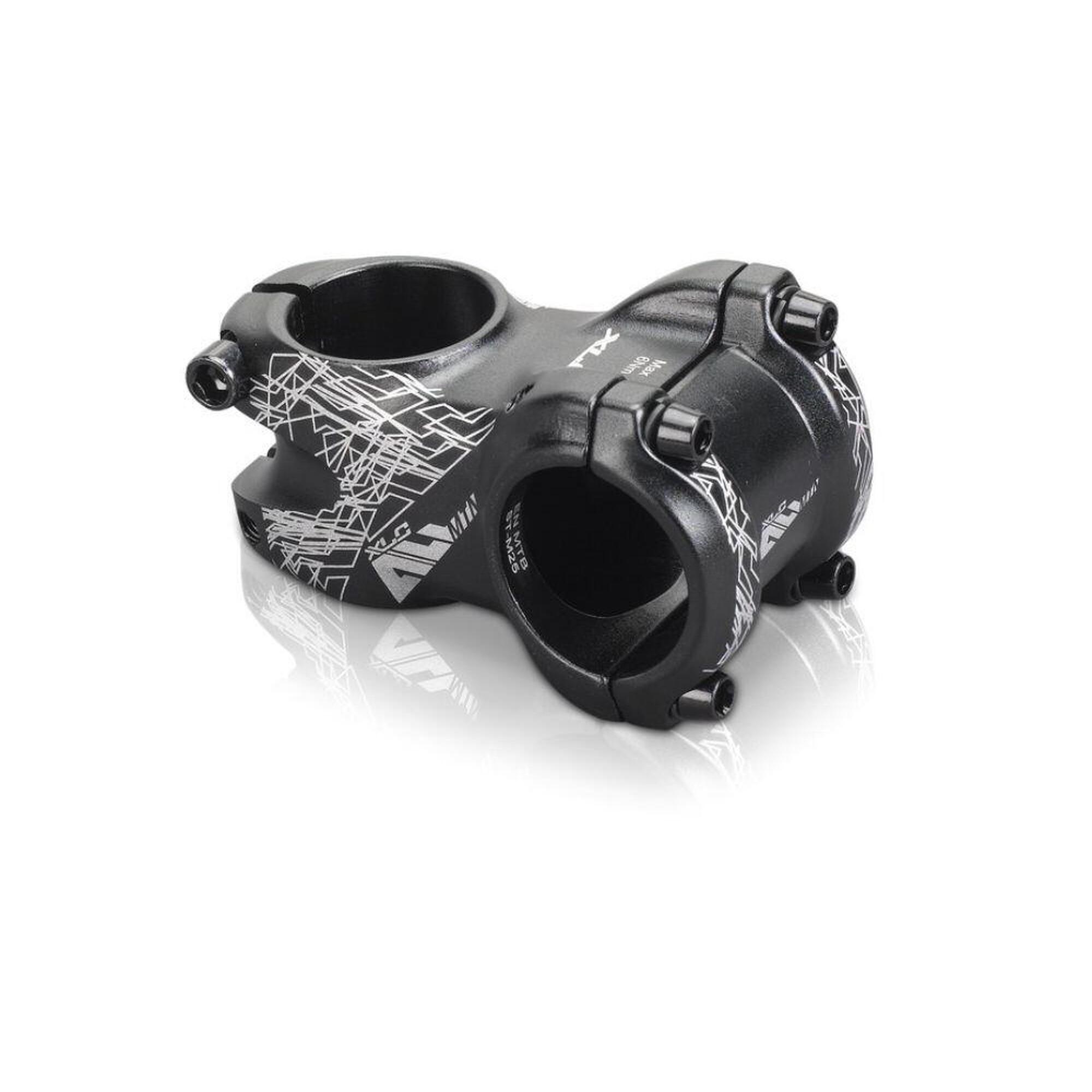 Mostek Aluminiowy 11/8"  65 Mm Ø 31,8 Mm 0° Matowy Czarny