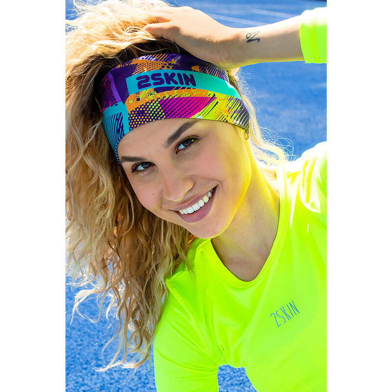 Opaska kolorowa do biegania damska 2skin Marathon