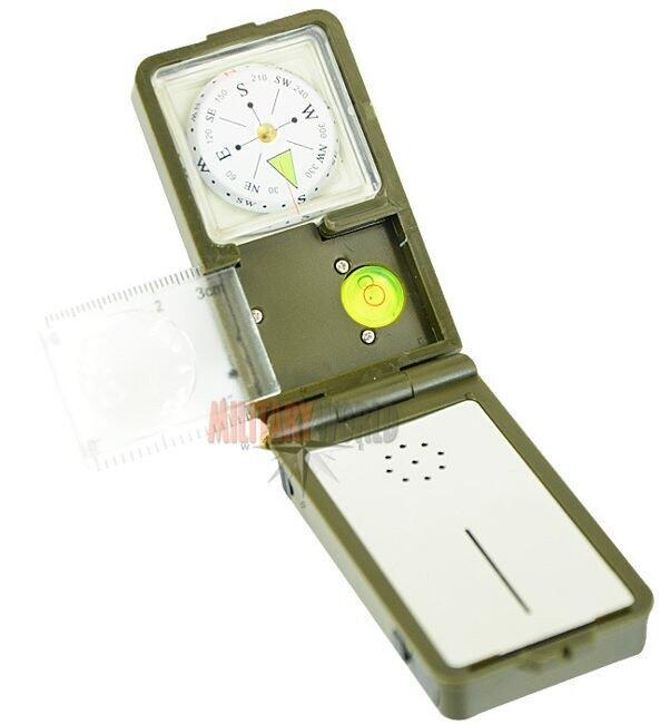 Kompas Wielofunkcyjny Mil-Tec 10w1 Olive
