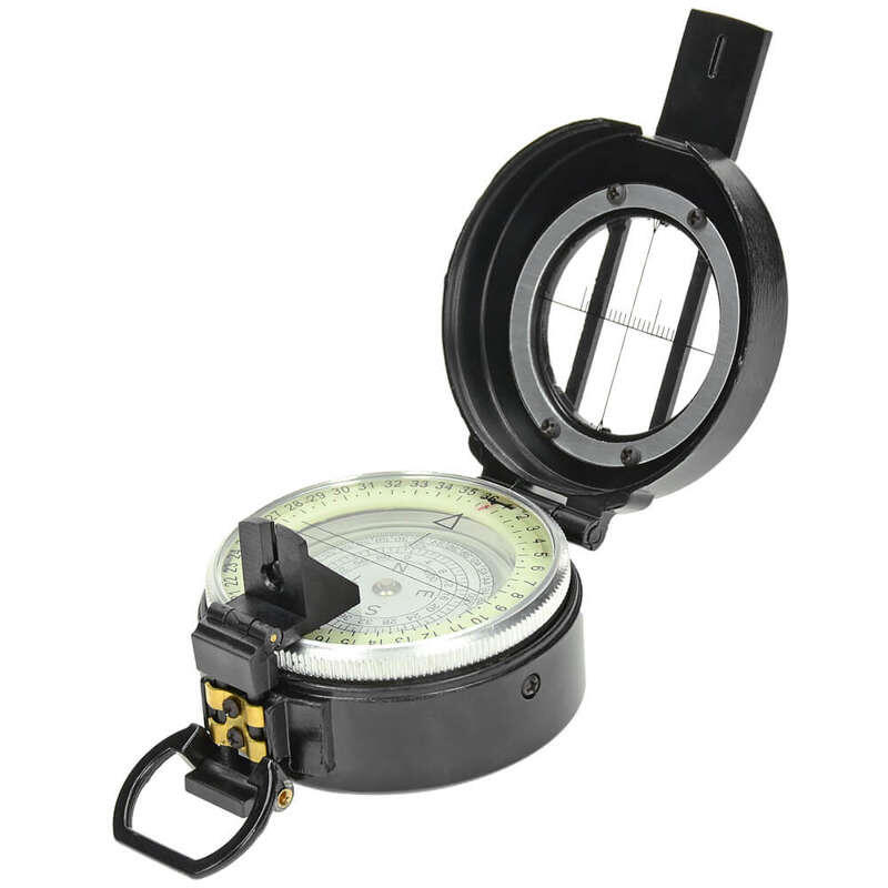 MIL-TEC Mil-Tec British Metal Lensatic Compass