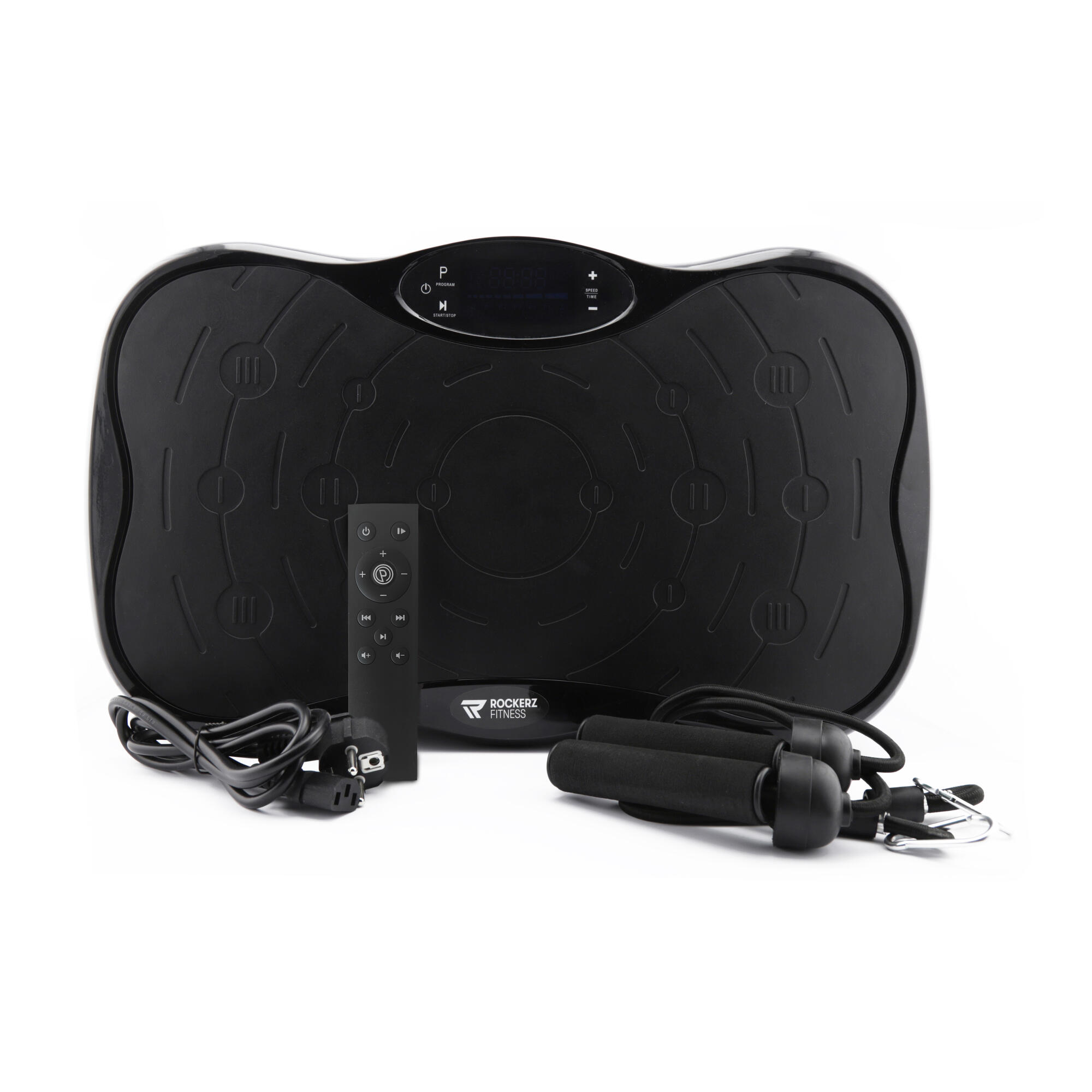 ROCKERZ FITNESS Trilplaat - Trilplaat fitness - Powerplate - Incl stretchband