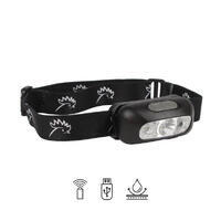 Projecteur à LED, rechargeable par USB, 2 positions avec capteur manuel - 200 lu