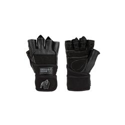 Dallas Wrist Wrap Gloves Black