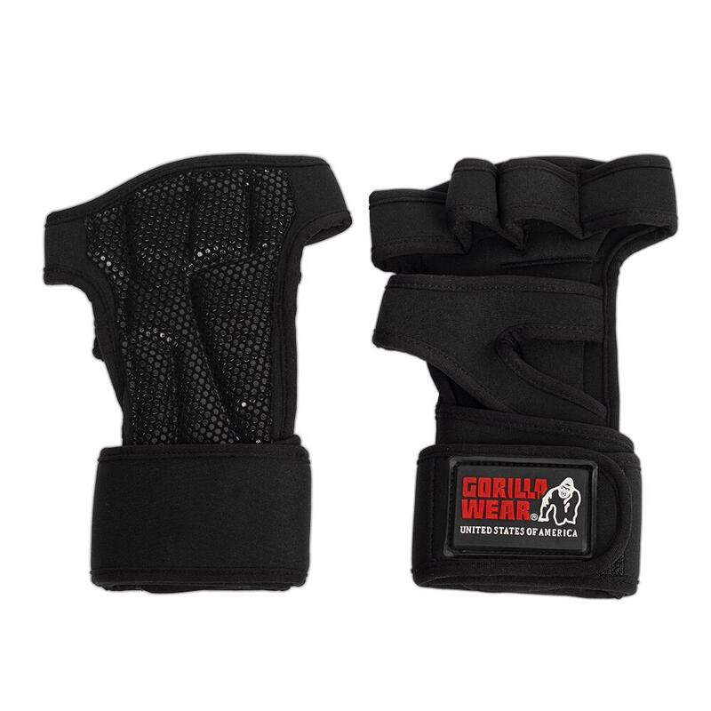 Yuma Weight Lifting Workout Gloves Black