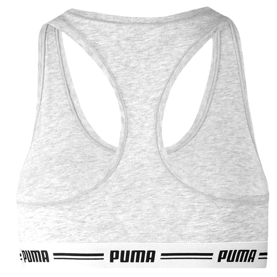 Puma Racer Back Top soutien-gorge de sport femme gris XL 2/4