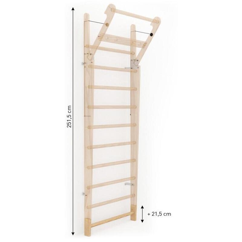 WallBar Elevation-21,5 cm-noce