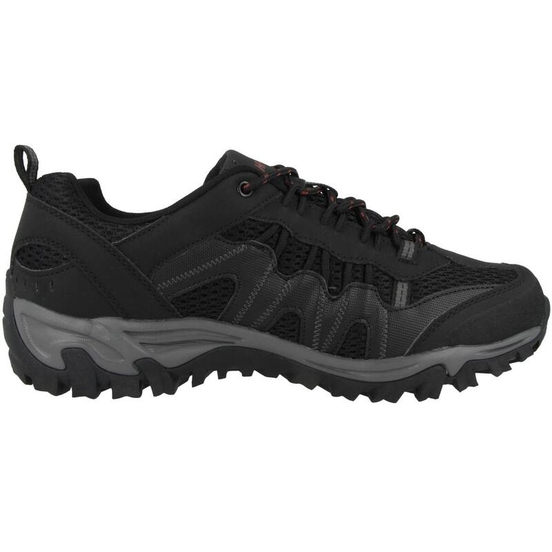 HI-TEC Hi-Tec Jaguar Wandelschoenen Lage Hiel ZWART/GRIJS/RODE 46