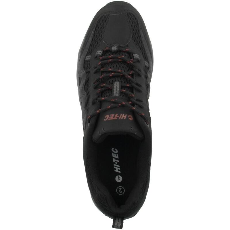 HI-TEC Hi-Tec Jaguar Wandelschoenen Lage Hiel ZWART/GRIJS/RODE 46