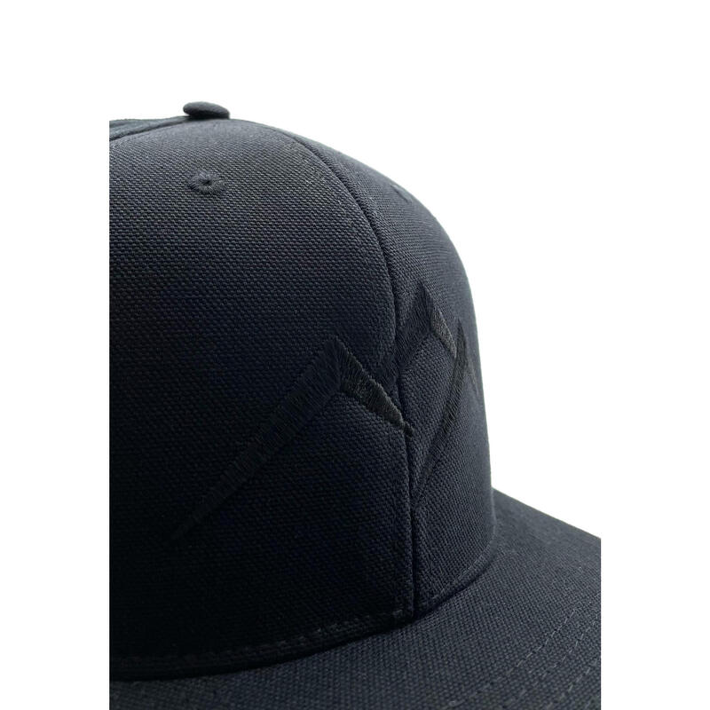 Schirmmütze Snapback Cap Gröbenstädt Erwachsene Schwarz-Schwarz DRASSN