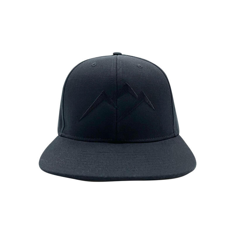 Schirmmütze Snapback Cap Gröbenstädt Erwachsene Schwarz-Schwarz DRASSN