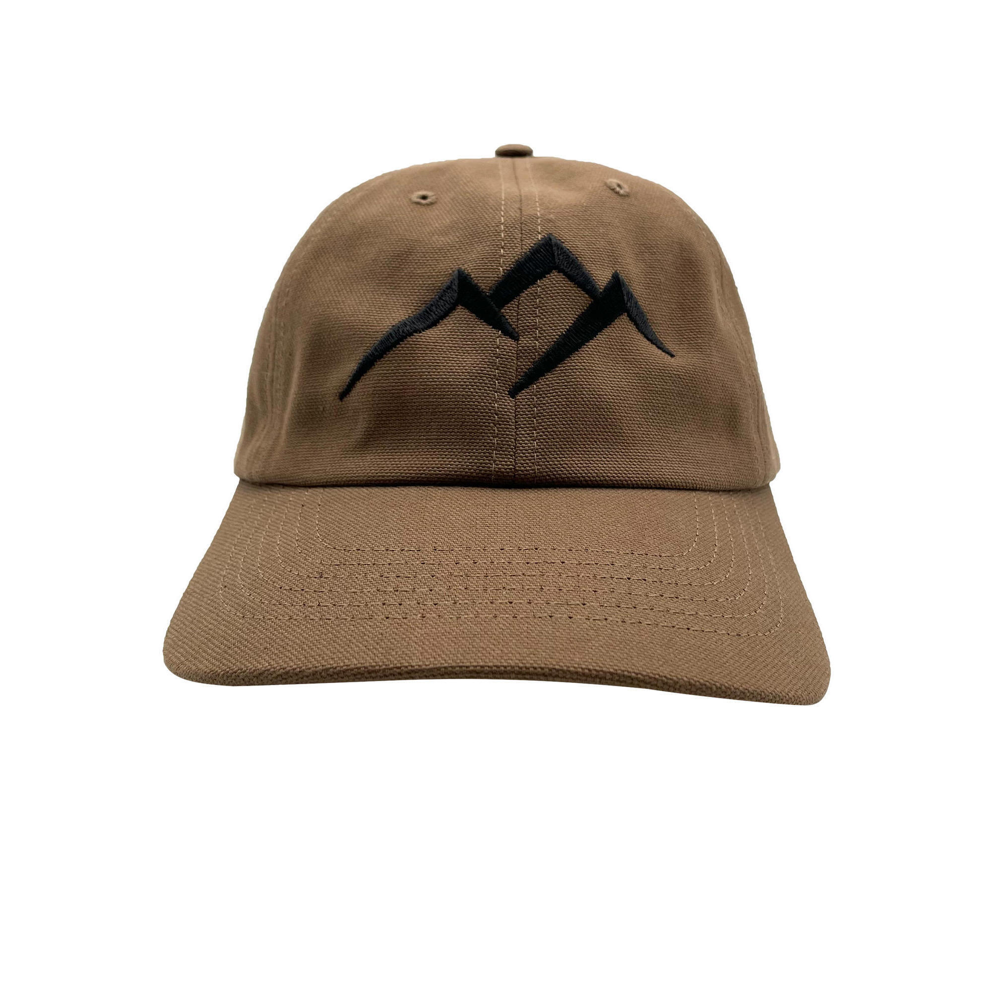 DRASSN Schirmmütze Baseball Cap Tröbes Erwachsene Hellbraun-Schwarz DRASSN