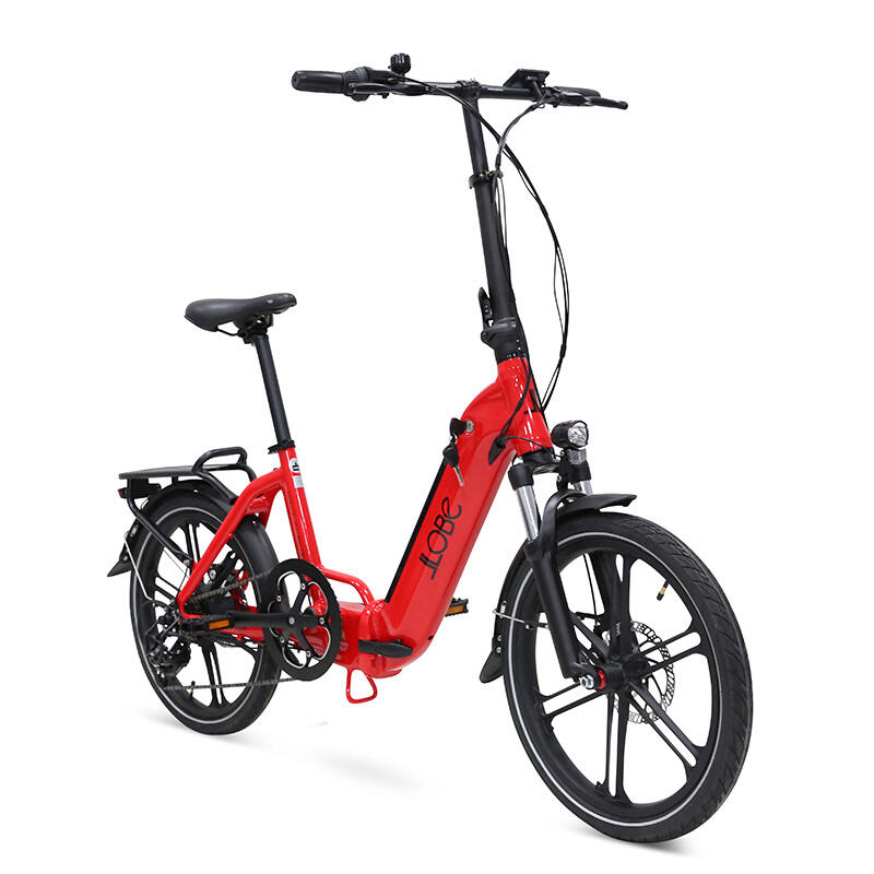 Vélo pliant électrique, EasyStar Gala, 20 pouces, 10Ah, 7 sp, rouge