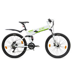 VTT électrique, entièrement pliable, FML 830, 9 vitesses, 10,4 Ah, blanc