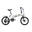 Vélo pliant électrique, City III, 20 pouces, 7 vitesses, 21 kg, 10,4 Ah, blanc