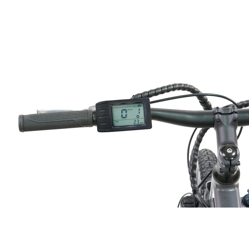 Elektro-Mountainbike, Fully, faltbar, FML 830, 9 Sp, 10,4 Ah, Grau