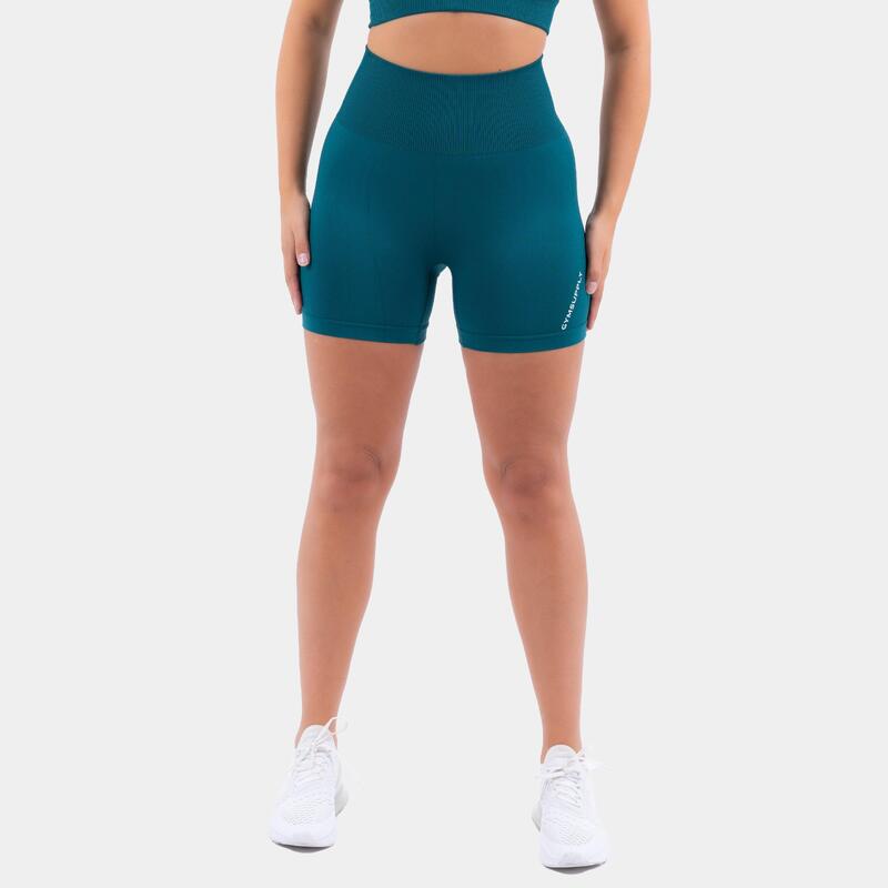 Icon seamless shorts Femme - Vert