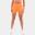 Contour seamless scrunch shorts Femme - Orange