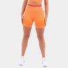 Contour seamless scrunch shorts Femme - Orange