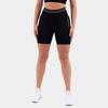 Contour seamless scrunch shorts Dames - Zwart