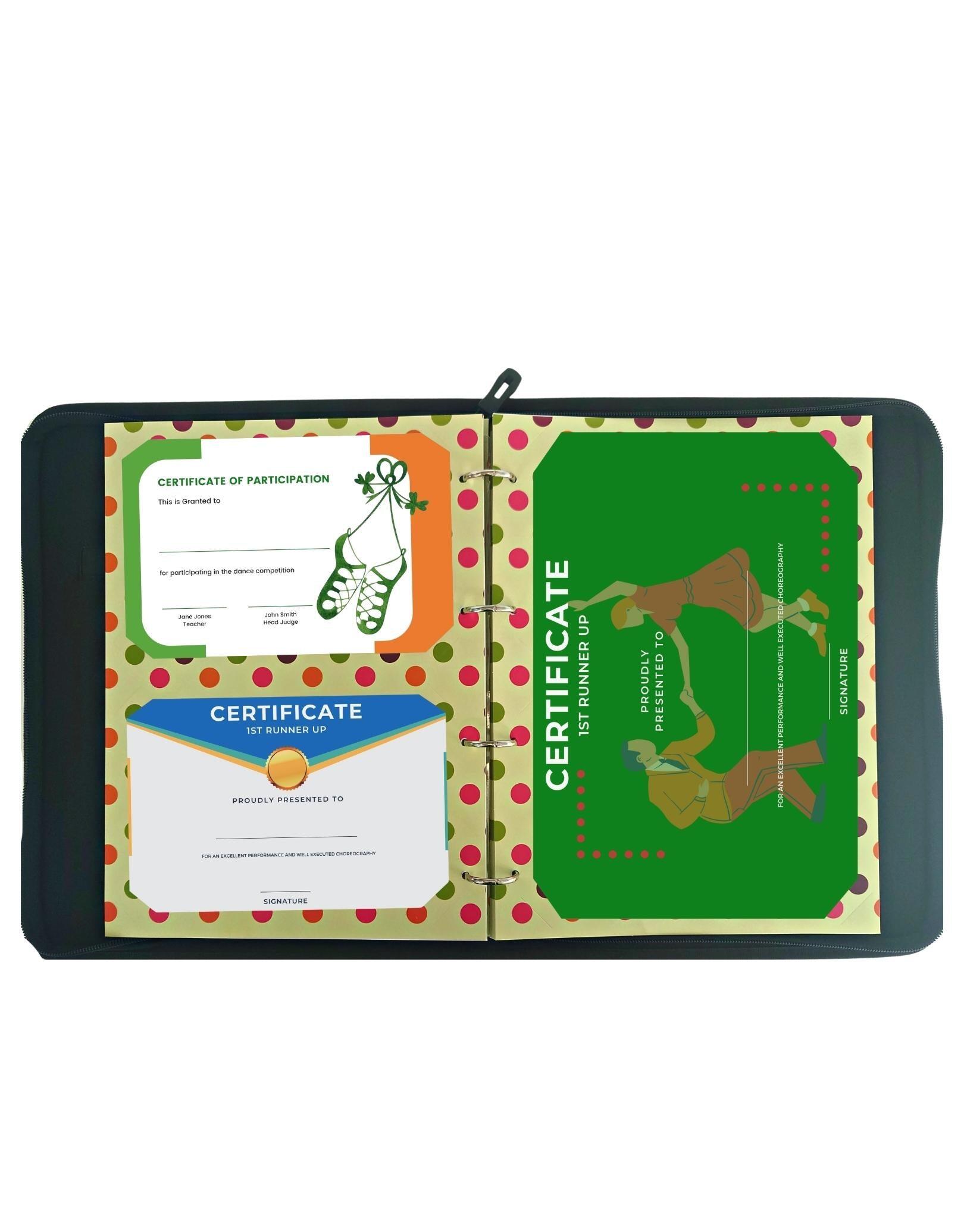 My Proud Moments Medal, Badge & Certificate Case - Irish Dance 3/5