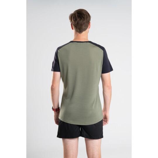 HERREN T-SHIRT AUS MERINOWOLLE und TENCEL™ 30 40°C