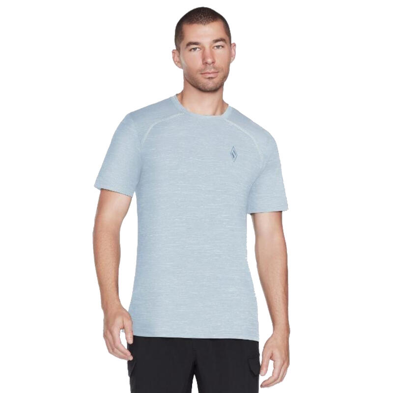 Skechers On the Road Tee, Mannen, T-shirt, blauw