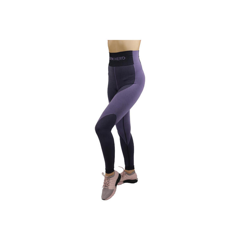 GymHero Leggins HEATHER, Femme, Fitness, legging, violet