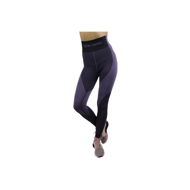 Női leggings, GymHero Leggins HEATHER, lila