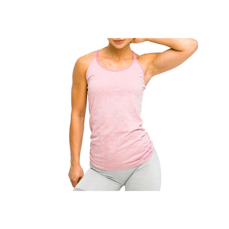 Női rövid ujjú póló, GymHero L.A Classic Basic Tee, lila